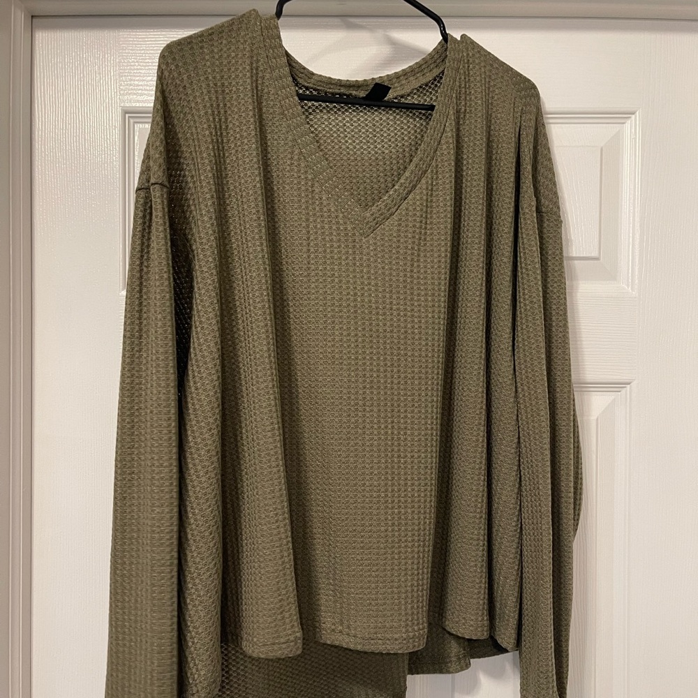 Shein 4XL Long Sleeve Shirt